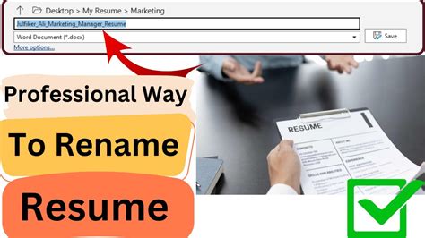Best Resume File Formats (Plus How To Save Your Document).